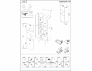 Cama MOUNTAIN 207004 skřínka do obývacího pokoje Úložná skříňka