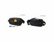 TomToc taška Aviator T35 X-Pac Chest Bag L - Black