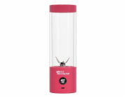FitStream Pro Viva Magenta, přenosný, USB nabíjecí mixér
