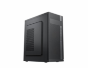 VeinX case ID02A Mid Tower, bez zdroje, 1x USB3.0, 2x USB2.0, černá
