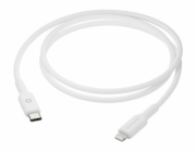 dbramante1928 re-charge - Kabel Lightning - 24 pin USB-C s piny (male) do Lightning s piny (male) - 1 m - bílá