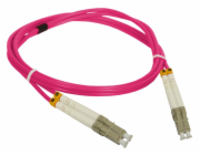 Alantec FOC-LCLC-5MMD-2-4 InfiniBand a optický kabel 2 m LC Fialová