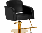 Activeshop Gabbiano kadeřnické křeslo Turin gold black
