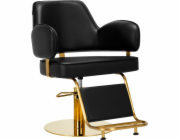 Activeshop Gabbiano Linz NQ kadeřnické křeslo zlato černá