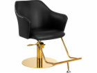 Activeshop Gabbiano Marbella kadeřnické křeslo zlato černá