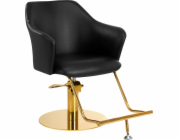 Activeshop Gabbiano Marbella kadeřnické křeslo zlato černá