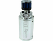 D1Spec Záchytná nádržka na olej D1Spec 15mm stříbrná + filtr