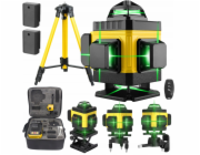 ExtraLink | Sada 4D laserové nivelační křížové nivelační soupravy se stativem |