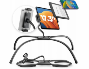 Skrzynkazdrewna Flexibilní stojan, stativ, tablet, telefon, Nintendo Switch, Rog Ally / Q2t