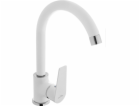 Invena Kuchyňská baterie Dokos, stojací, bílá (BZ-19-002)