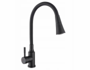 Invena Kuchyňská baterie Gabi, černá BZ-87-004-L