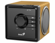 GENIUS Reproduktor SP-916BT, BT, 6W, světlé dřevo