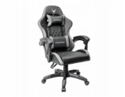 Varr Herní židle s nastavením opěradla a područek, 2 polštáře [45841]