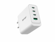 Adaptér Sponge C4 100W GaN, USB-C/USB-A, bílý