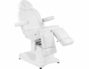 ELEKTRICKÉ KOSMETICKÉ KŘESLO. MOTOR AZZURRO 708AS PEDI 3. BÍLÝ