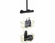 Sprchový koš Wenko Dvoupatrový koupelnový koš MILO, pro montáž na vanovou baterii