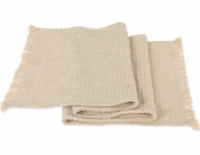 Home Styling Collection Kolekce bytového stylingu Ubrus na stůl v přírodní barvě, 150 x 40 cm