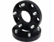 SLIDE Distanční podložky černé, šroubované 40 mm 71,6 mm 5x130