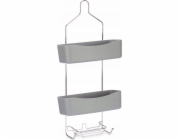 Berilo Sprchový koš BENNA bez vrtání, sprchový košík, 14 x 28 x 60 cm