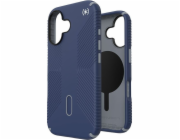 Speck Speck Presidio2 Grip ClickLock & MagSafe – pouzdro na iPhone 16 (pobřežní modrá / prachově šedá / bílá)