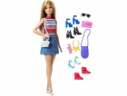 Mattel Panenka Barbie - Blondýnka s doplňky (FVJ42)