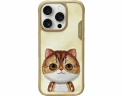 Prestigio Pouzdro Nimmy pro iPhone 16 Pro 6.3 khaki Big Eyed Pet 2.0 Cat