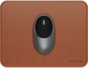 Satechi Podložka pod myš Premium Veganská kožená podložka na stůl (hnědá)