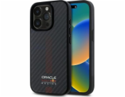 Pevné pouzdro Red Bull RBHMP15X24CFGSMK iPhone 15 Pro Max 6.7 černo/černé Carbon Fiber Power Bar MagSafe