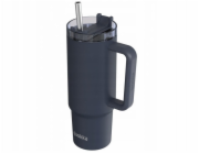 Quokka Stream - Termohrnek z nerezové oceli 950ml s brčkem (grafit)