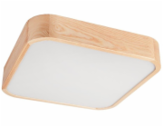 Lamkur Stropní svítidlo Oak Square 48888, dubové, 4x15W, E27