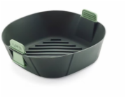 Silikonová vložka do horkovzdušné fritézy, zelená, 22 cm