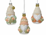 Vánoční hračka na stromeček Trpaslík, 12,5 cm, sklo