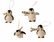 Vánoční hračky na stromeček 520799, 7 cm, polyester