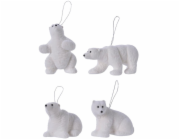 Vánoční hračka Medvěd, 11 cm