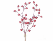 Umělá větvička Christmas Touch, červená, 47 cm