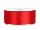 Dárková balicí stuha, červená, 2,5 cm x 3200 cm