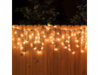 Světelný řetěz Icicle, 9 m, teplá bílá, 357 LED