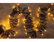 Vánoční dotyková světelná girlanda, 20 m, teplá bílá