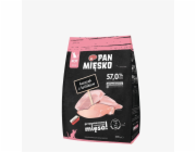 PAN MIĘSKO Chicken with rabbit XS - suché krmivo pro kočky - 400g
