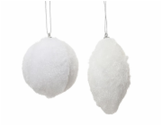 Vánoční hračka Sníh, 9 cm, plastová