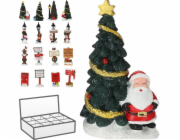 Vánoční dekorace se soškou, 8 cm