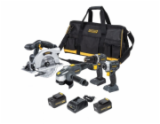 Sada nářadí GRUNDER 4 nástroje 18V 2×4Ah