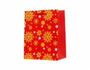 Dárková taška Canpol TL-30S, vánoční stromky, 32,4 x 26,4 cm