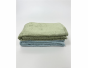 Přehoz Domoletti CORAL, světle modrý, 140 cm x 200 cm