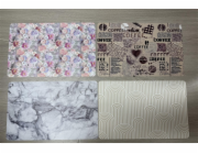 Koberec Domoletti Jednoduché listy KSKHLG-0175, 43,5 x 28