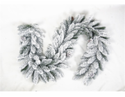 Girlanda VÁNOČNÍ DOTYK SNOWY, 180 cm