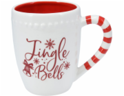 Hrnek ALX630430, bílý/červený, 0,400 l