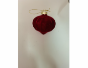 Vánoční hračka na stromeček Christmas Touch, 8 cm, sklo