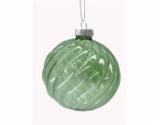 Vánoční hračka na stromeček Christmas Touch, 8 cm, sklo