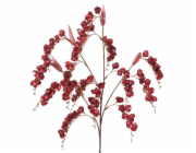 Umělá květina, červená, 100 cm